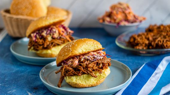 how to make pulled pork tenderloin in a crock pot